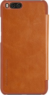 Кожаный чехол книжка Nillkin Qin Leather Case Q-LC XM-M6 для смартфонов Xiaomi Mi 6 Brown